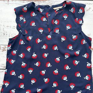 41 Hawthorn Dawney Scallop Trim Blouse